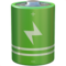 Battery emoji on Apple
